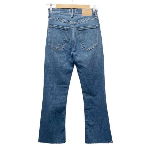Citizens of Humanity Jeans Isola Cropped Flare Lawless Medium Wash Size 25 | 0 - Picture 3 of 13